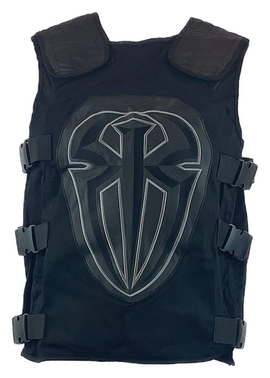 Roman Reigns Tactical Replica Vest Superman Punch Glove Costume-Onyx Black