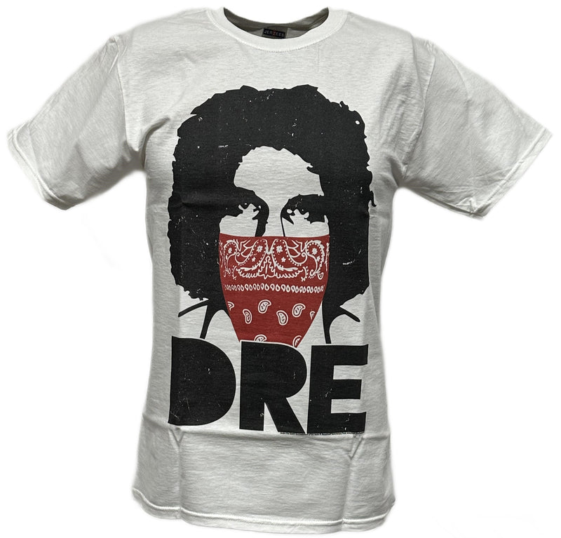 Load image into Gallery viewer, Andre the Giant Bandana DRE Mens White T-shirt
