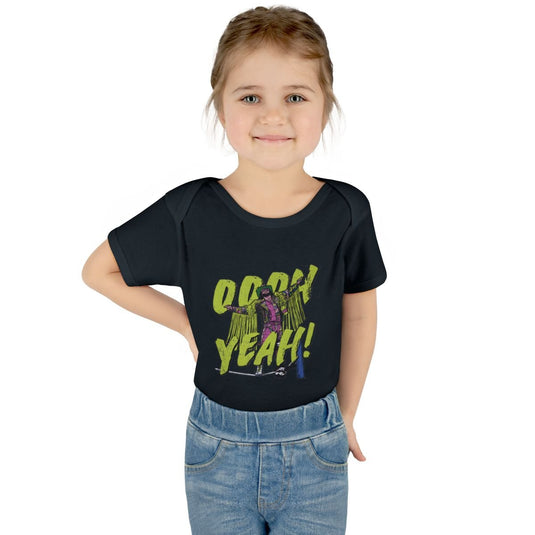 Macho Man Randy Savage Oooh Yeah Black Baby Bodysuit