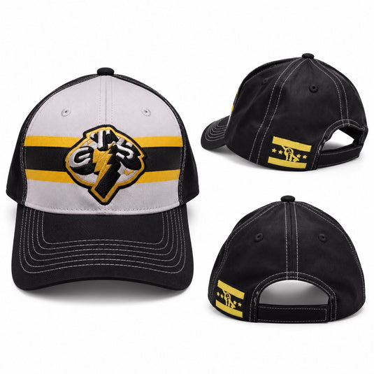 CM Punk GTS Black and White Return Flag Baseball Hat
