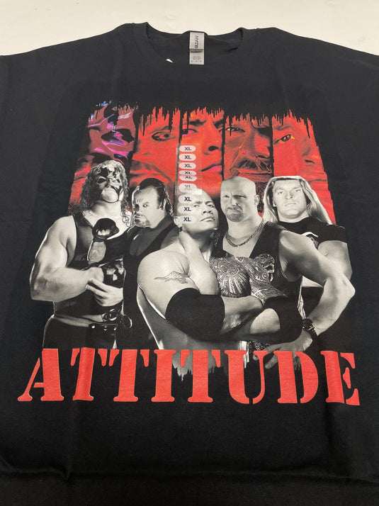 8 Men Size X-Large WWE T-shirts | Cena Orton Undertaker The Rock Lot 2
