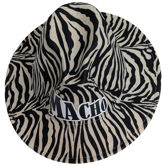 Macho Man Zebra Hat and Sticker