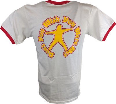 Load image into Gallery viewer, Chris Jericho Sexy Beast Red White Ringer Mens T-shirt
