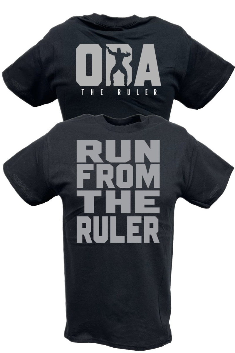 Load image into Gallery viewer, Oba Femi Run From The Ruler Black T-shirt
