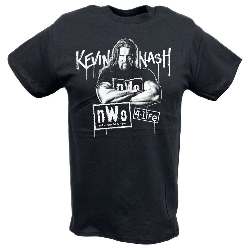 Load image into Gallery viewer, Kevin Nash nWo4Life Black T-shirt
