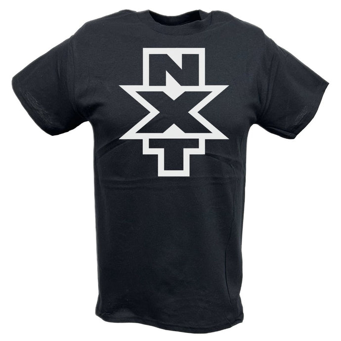 NXT Vertical Fence Logo Mens Black T-shirt
