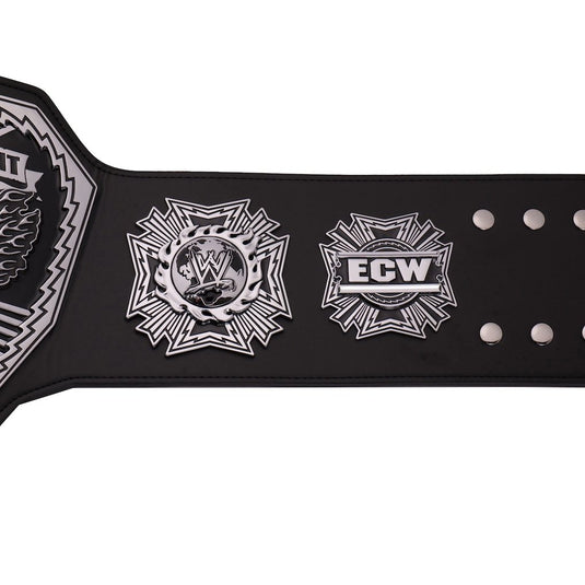 WWE ECW Championship 2008 Replica Title Belt Zinc Alloy Rhinestone
