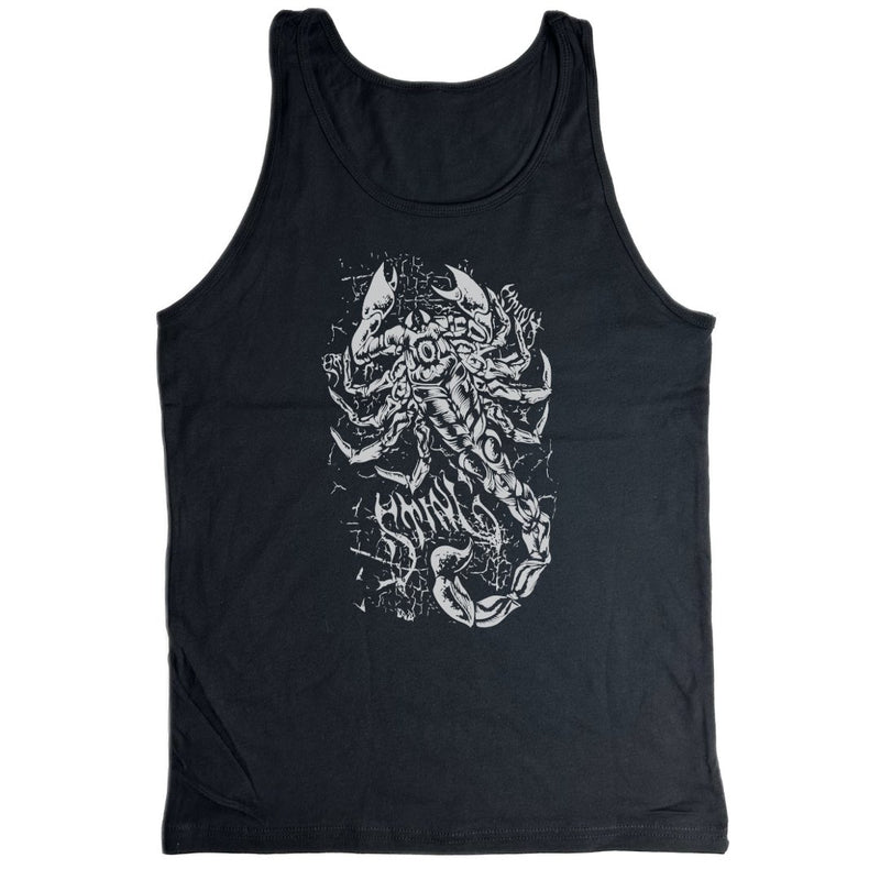 Load image into Gallery viewer, Sting White Scorpion Black Tank Top Shirt
