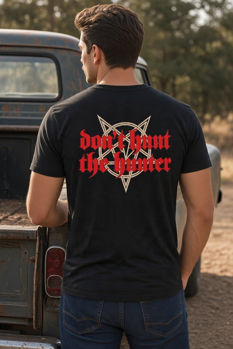 Load image into Gallery viewer, Hells Henchmen "Don't Hunt the Hunter" Farooq Acolytes T-Shirt
