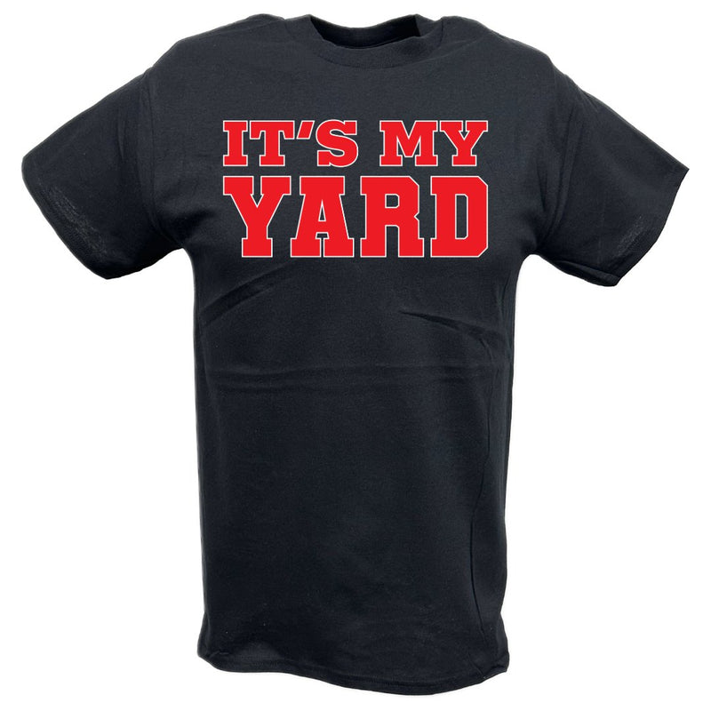 Load image into Gallery viewer, Undertaker It&#39;s My Yard No Trespassing Mens Black T-shirt
