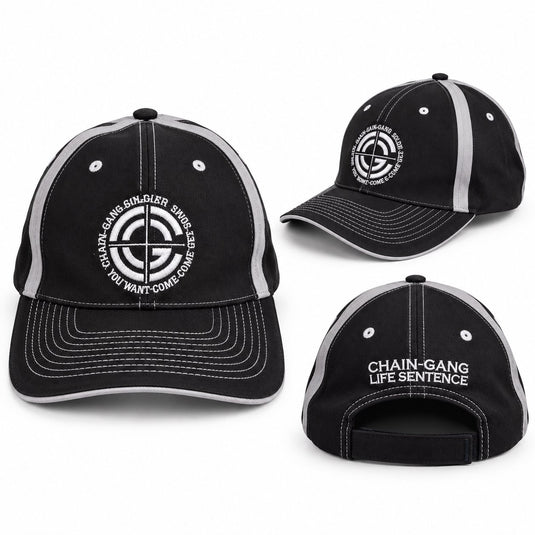 John Cena Black Chain-Gang Soldier Mens Baseball Hat