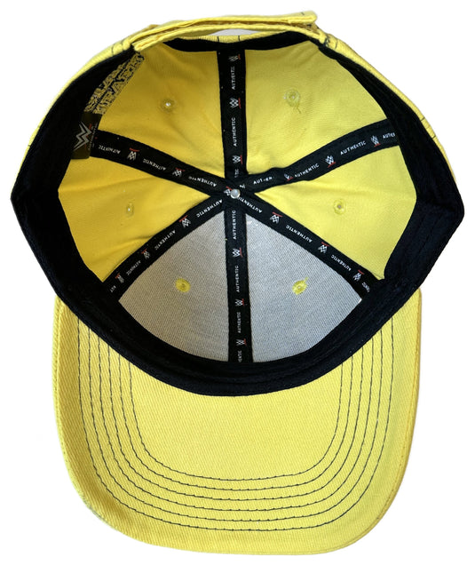 John Cena Yellow U Can't See Me Baseball Cap Hat