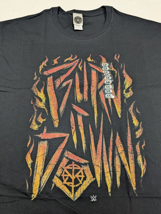 6 Men Size 5XL WWE T-shirts | Cena Orton Undertaker The Rock Lot 1