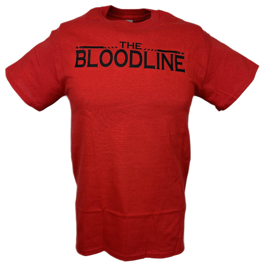Roman Reigns The Bloodline Logo Red T-shirt