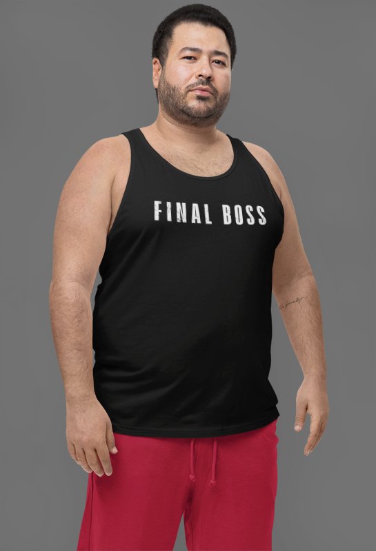 Load image into Gallery viewer, The Rock Final Boss Wrestlemania Black Tank Top Shirt
