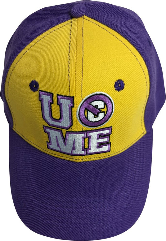 John Cena Purple Cenation U Can't See Me Baseball Hat Headband Wristband Set