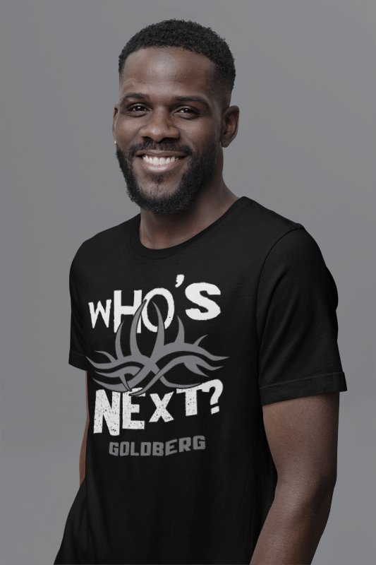 Bill Goldberg Who's Next Graffiti Mens T-shirt