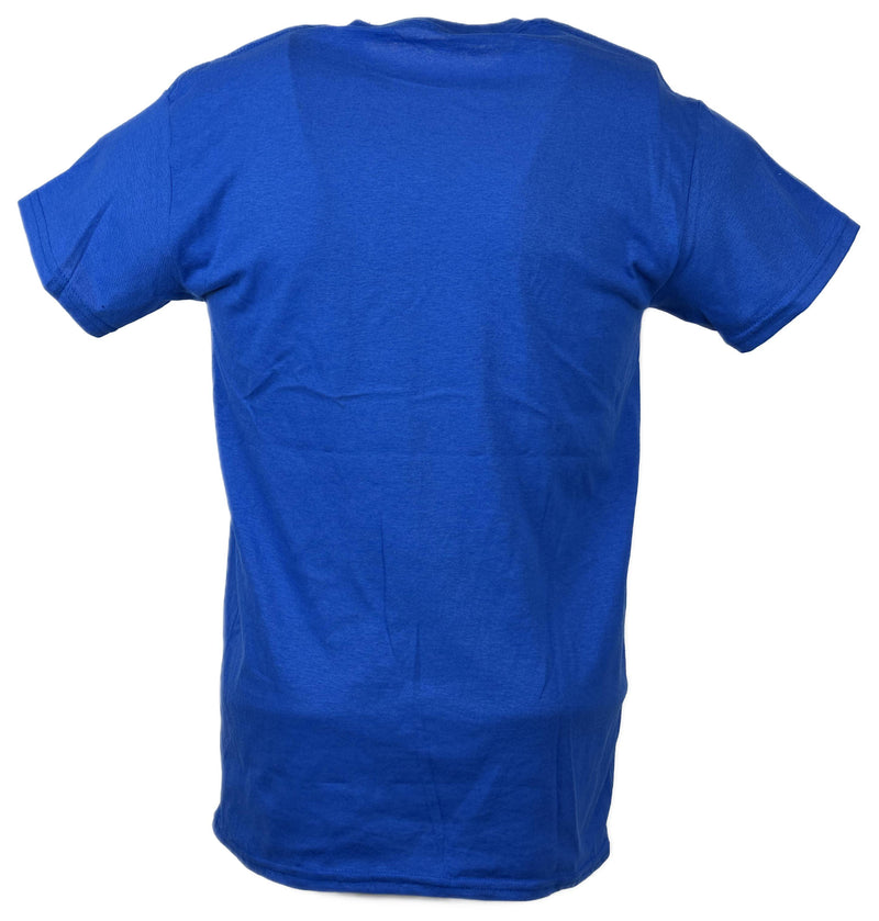 Load image into Gallery viewer, I Am AJ Styles Crest Mens Blue T-shirt
