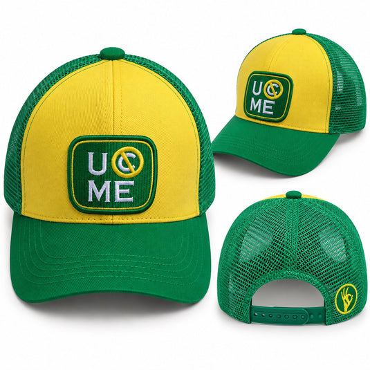 John Cena Attitude Adjustment Green Yellow Cenation Costume