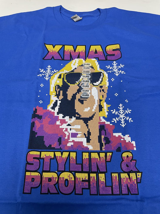 8 Men Size XXL WWE T-shirts | Cena Orton Undertaker The Rock Lot 2