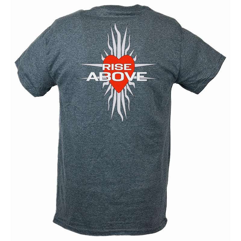 Load image into Gallery viewer, HBK Shawn Michaels Rise Above Gray T-shirt
