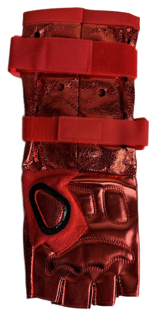 Premium Roman Reigns Red Glove and Gauntlet Set