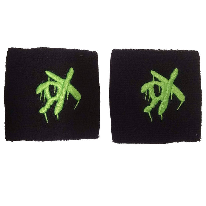 DX D-Generation X Green Logo Wristbands New