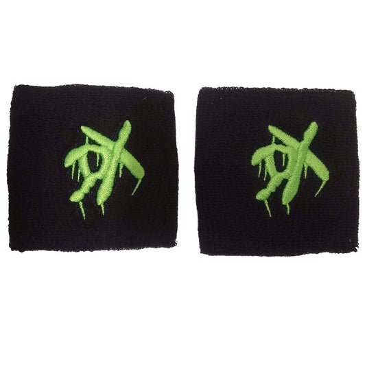 DX D-Generation X Green Logo Wristbands New
