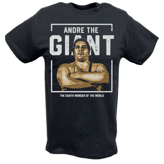Andre The Giant Intimidation Black T-shirt