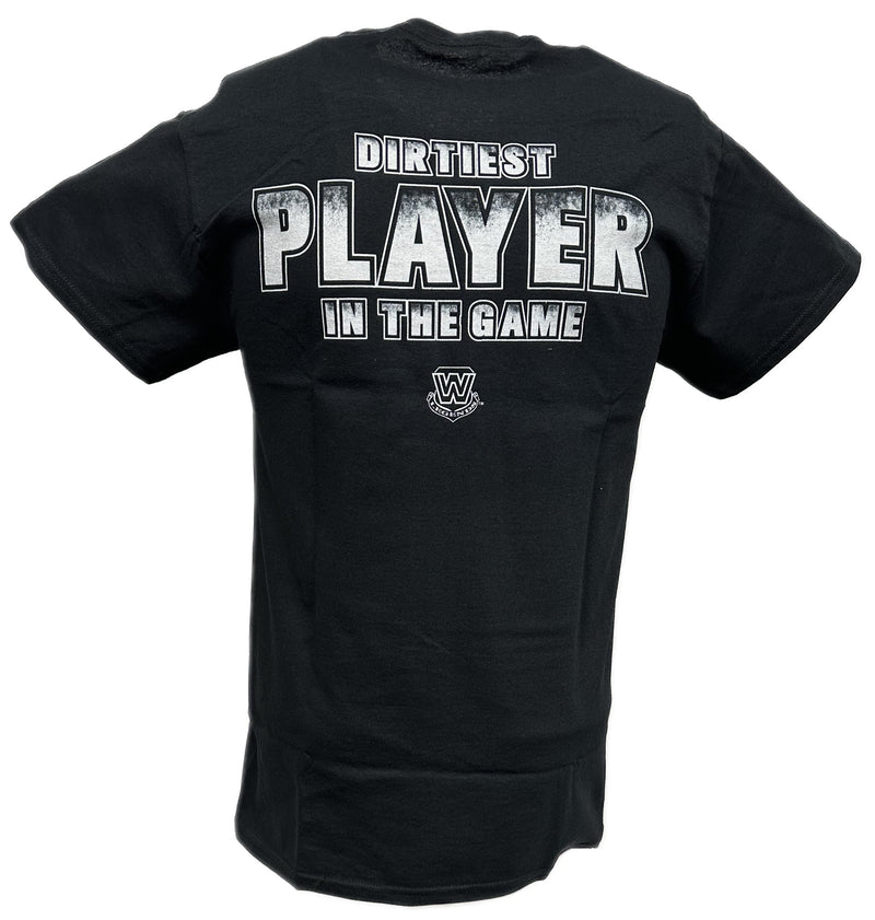 Load image into Gallery viewer, Ric Flair Dirtiest Player in The Game WWE Mens Black T-shirt
