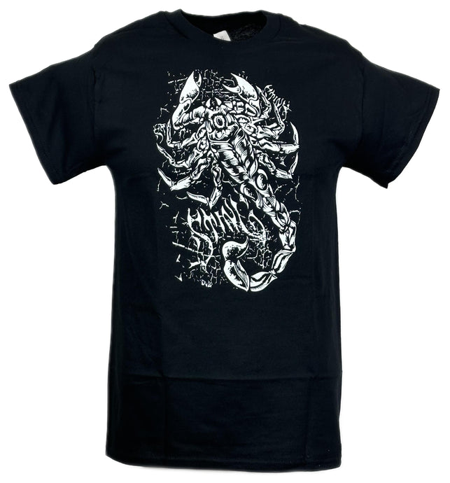 Sting White Scorpion Mens Black T-shirt