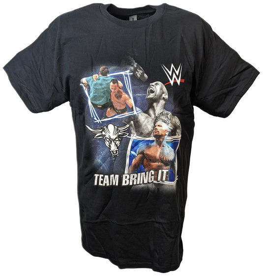 The Rock Team Bring It Superstars Mens Black T-shirt