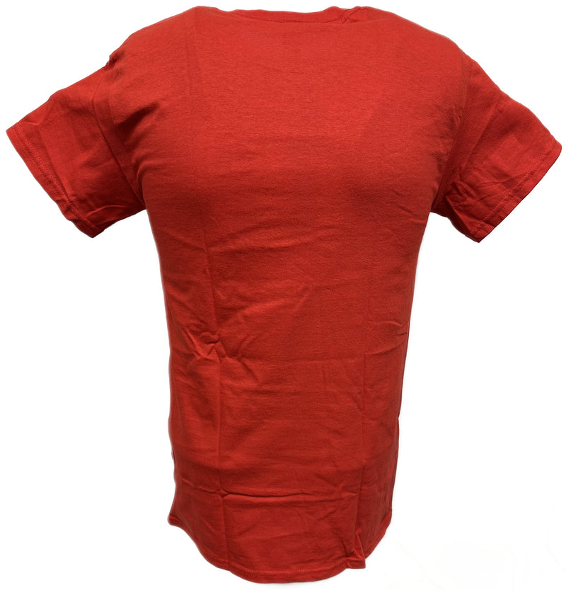 Load image into Gallery viewer, The Rock Face Profile WWE Mens Red T-shirt
