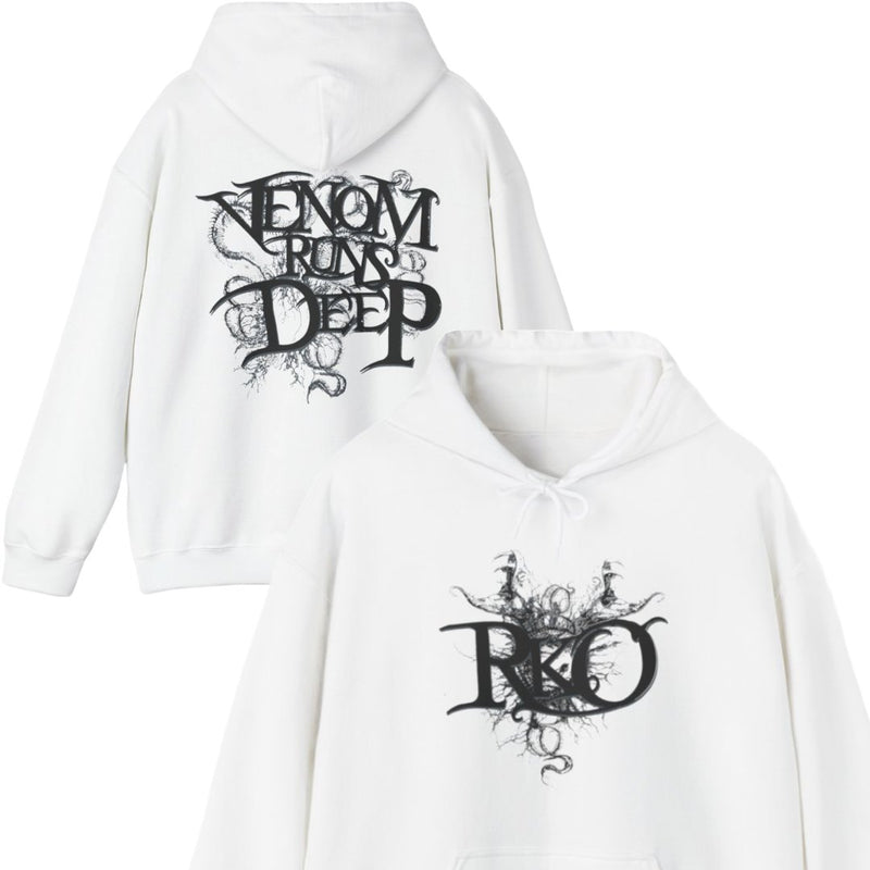 Load image into Gallery viewer, Randy Orton Venom Runs Deep RKO White Pullover Hoody Sweatshirt New
