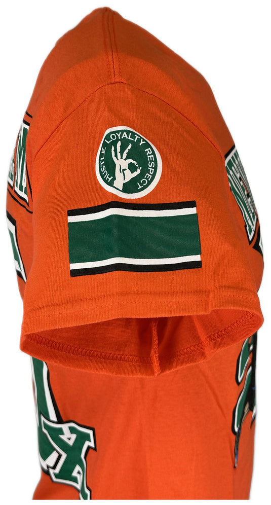 John Cena Mens Orange 15x Costume Hat T-shirt Wristbands