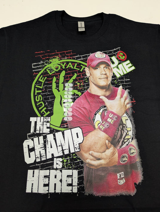 8 Men Size Large WWE T-shirts | Cena Orton Undertaker The Rock Lot 1