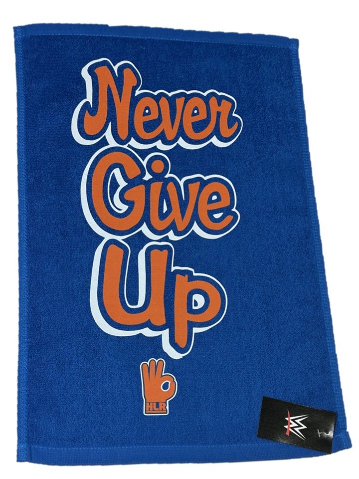 Load image into Gallery viewer, John Cena 12&quot;x18&quot; Never Give Up Fan Rally Towel
