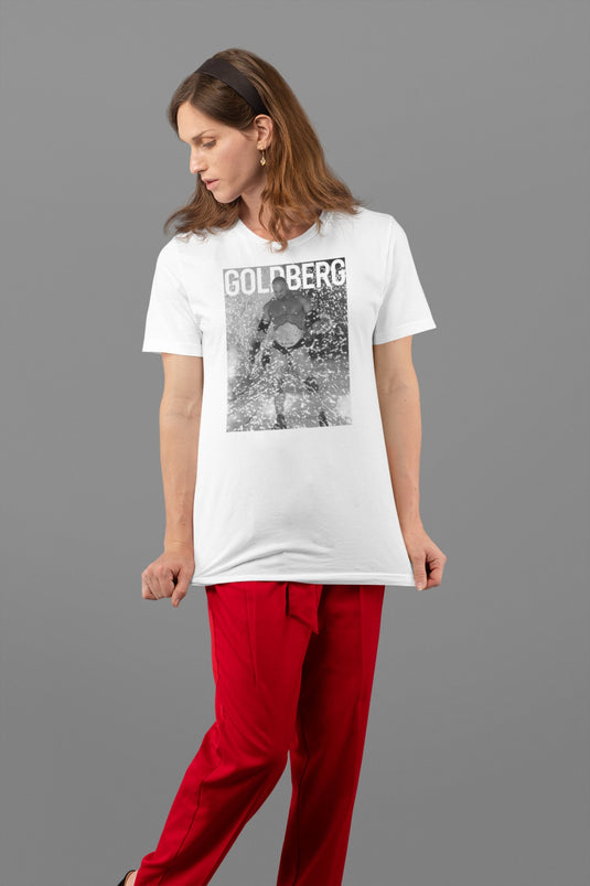 Bill Goldberg Fireworks Mens White T-shirt