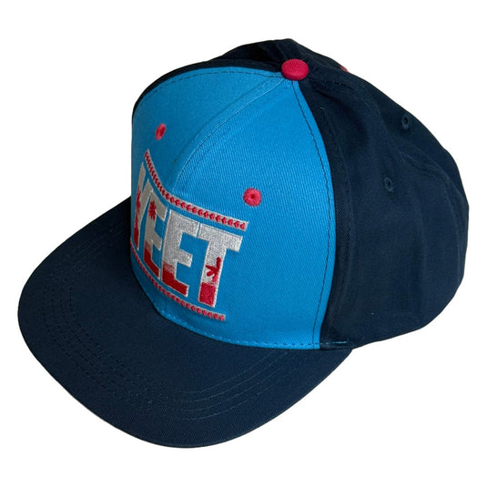 Jey Uso Yeet Blue and Pink Baseball Hat