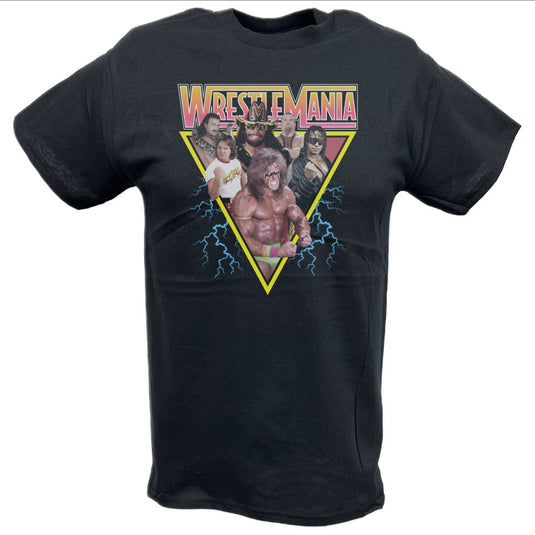 Wrestlemania Legends Ultimate Warrior Macho Man T-shirt