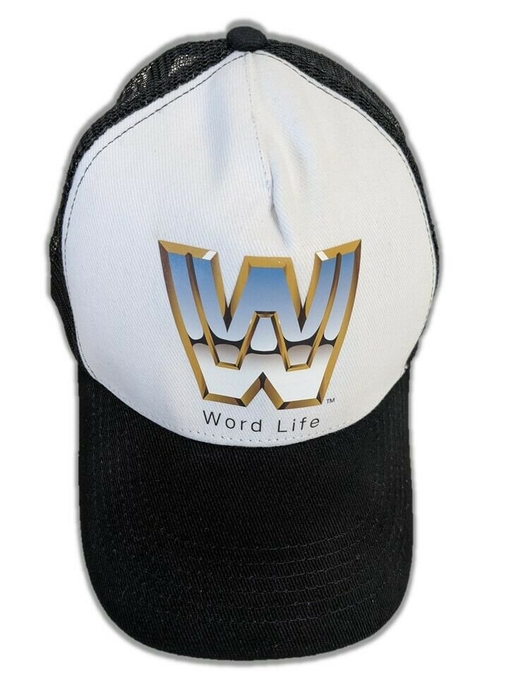 Load image into Gallery viewer, John Cena Word Life Black White Baseball Hat Headband Wristband Set WWF WWE
