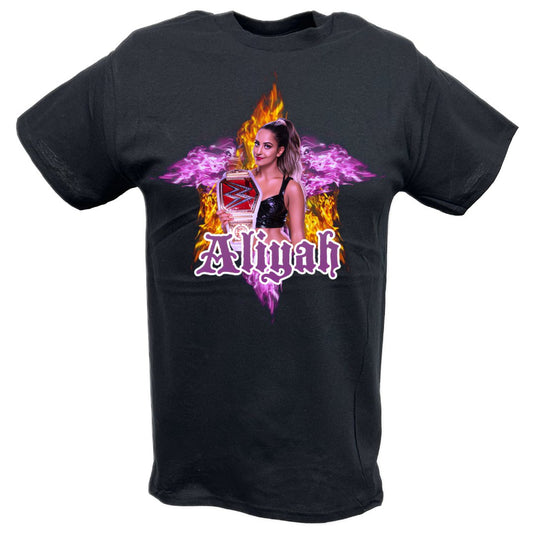 Aliyah Womens Superstar Black T-shirt