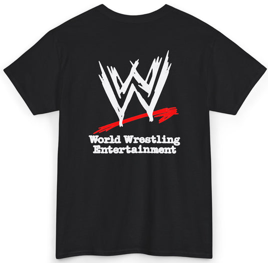 WWF Old Logo Get The F Out World Wrestling Entertainment T-shirt