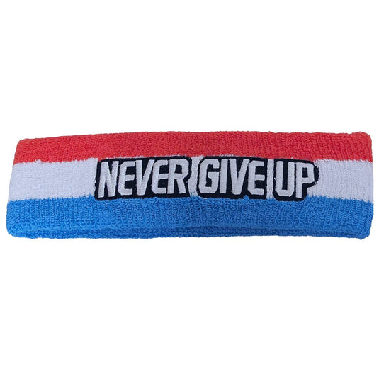 John Cena HLR Red White Blue USA Headband Wristband Set