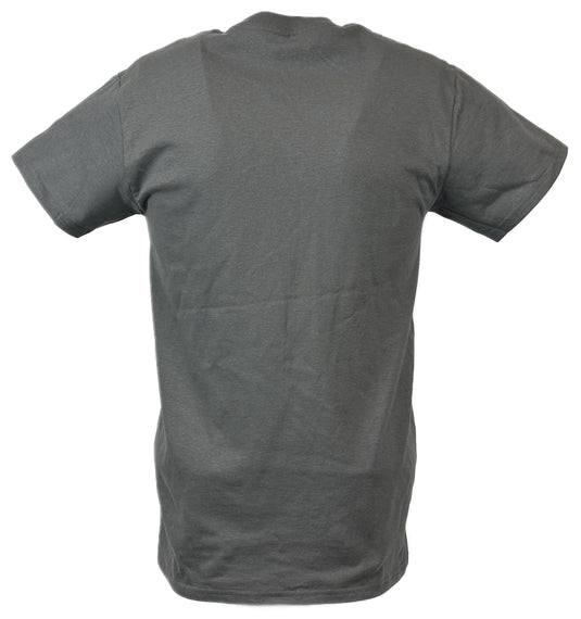 The Rock Blue Brahma Bull Mens Grey T-shirt