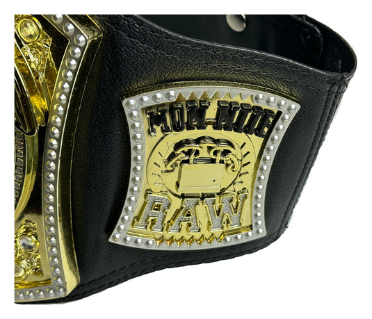 Monday Night RAW Spinner Championship Title Kids Toy Belt