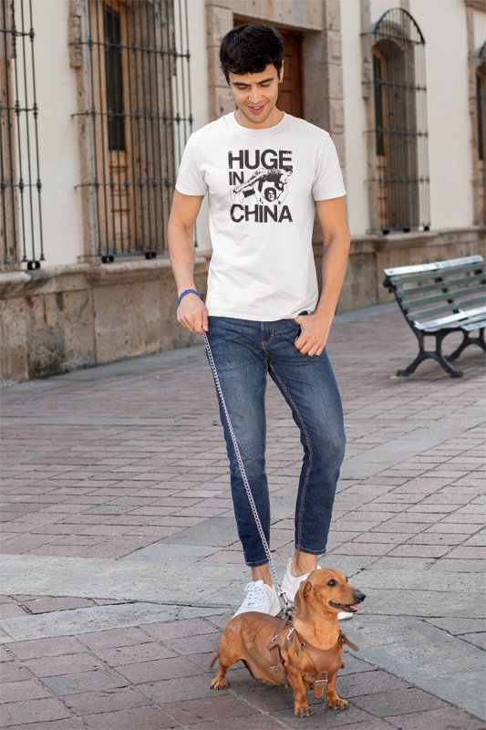 Load image into Gallery viewer, Andre the Giant Huge in China Mens T-shirt
