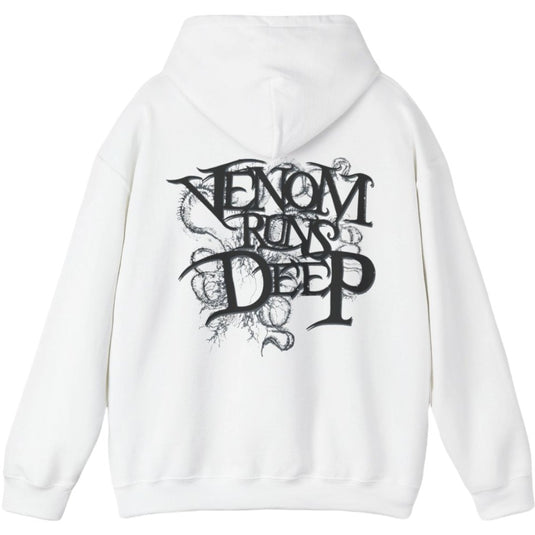 Randy Orton Venom Runs Deep RKO White Pullover Hoody Sweatshirt New