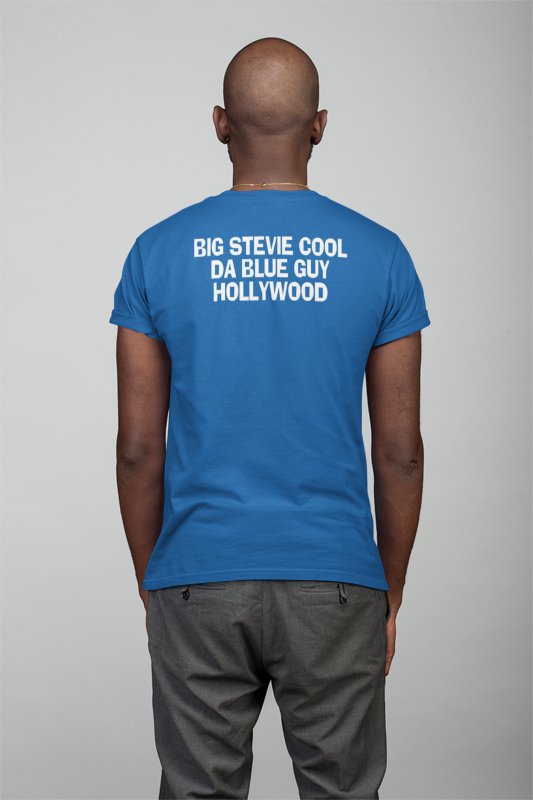 Load image into Gallery viewer, Blue World Order bWo Blue Meanie Big Stevie Cool ECW Mens T-shirt
