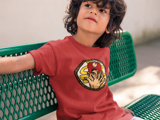 John Cena Boys Kids U Can't C Me 2014 Red Gold T-shirt